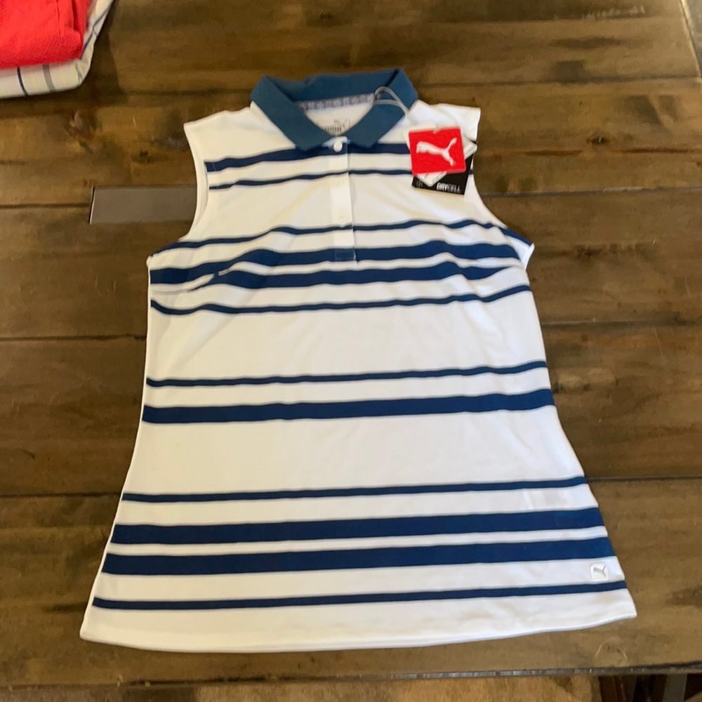 NWT puma golf polo small